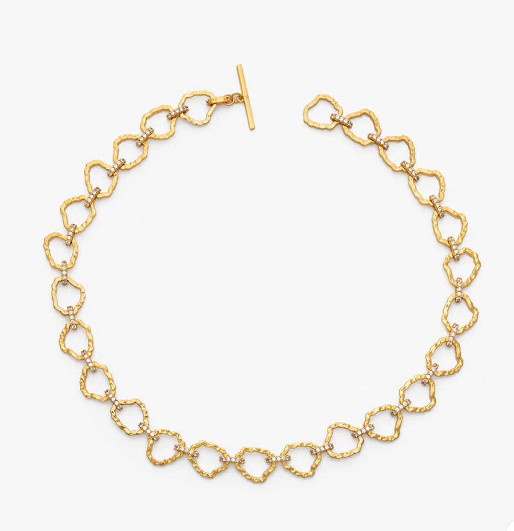 BR.NL.21936-930:: S.O.B.NECKLACE BRASS -GOLD PLATED.25
