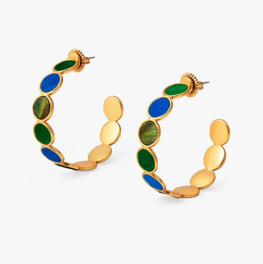 BR.ER.21936-1420:: WEMYSS BIGHT  HOOP EARRING.25