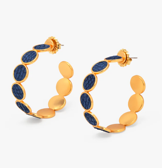 BR.ER.21936-1430:: CHANDALAR HOOP EARRING.25